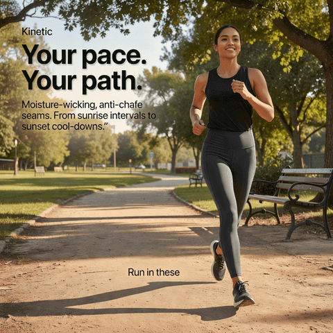 Leggings in Outdoor Run