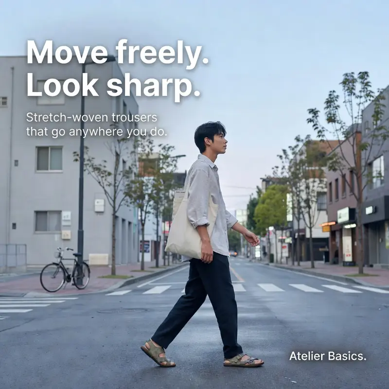 The same ad render filling the full square frame edge to edge, after every mention of border, frame, canvas, or margin was removed from the prompt