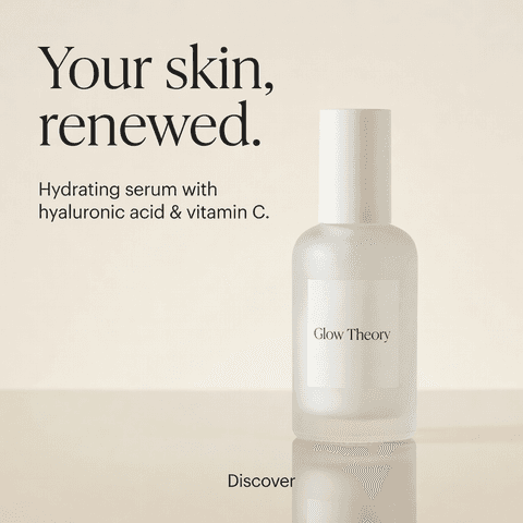 Skincare Bottle Close-Up