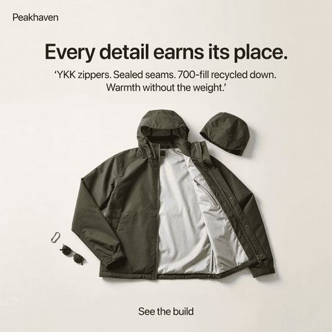 Jacket Laid Flat